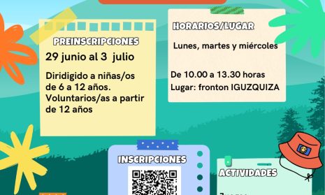 Foto noticia - CAMPAMENTO DE VERANO – IGÚZQUIZA 2026